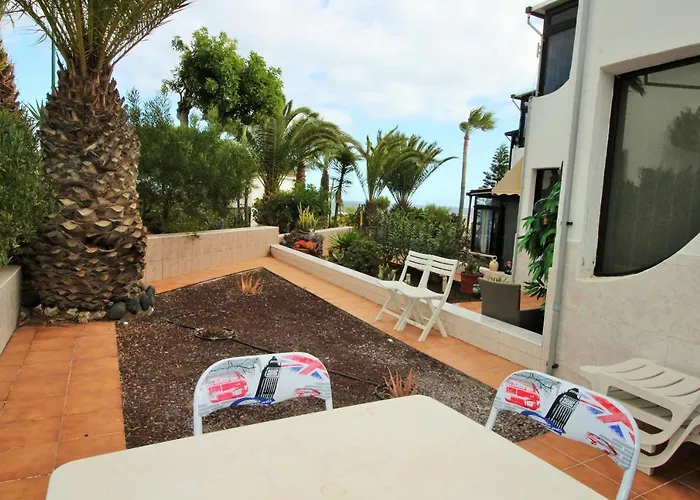 酒店 Atlantic View Con Jardin Privado 德尔锡伦西奥海岸